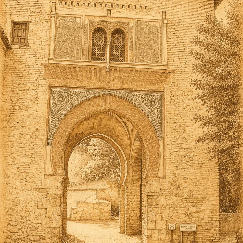 Puerta del Vino de la Alhambra